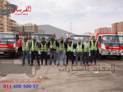 ونش الفرسان لإنقاذ السيارات في التبين 24 ساعة | 01282505052 |
